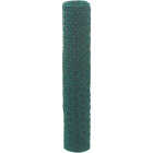 1 In. x 48 In. H. x 25 Ft. L. Green Vinyl-Coated Poultry Netting Image 2
